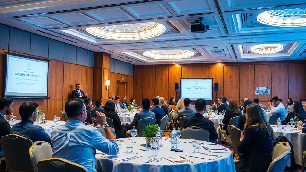 Photo of a business conferenceфото