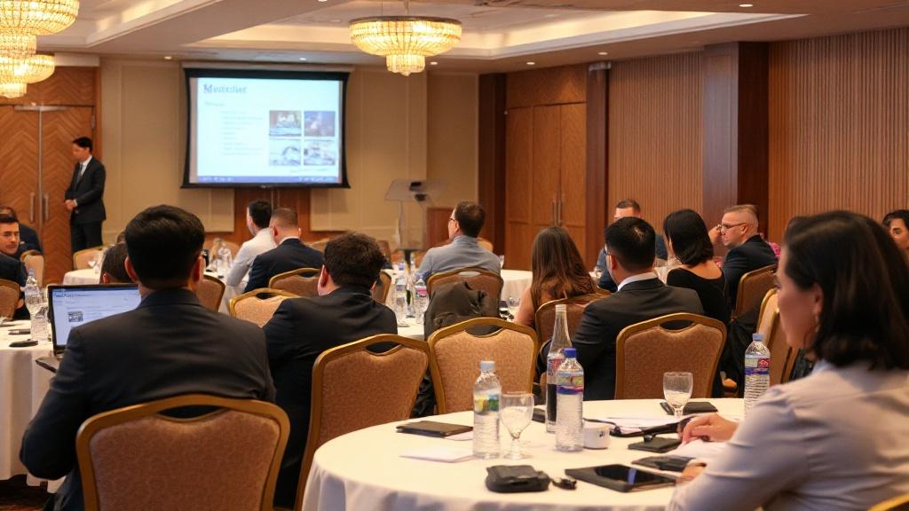 Photo of a business conferenceфото